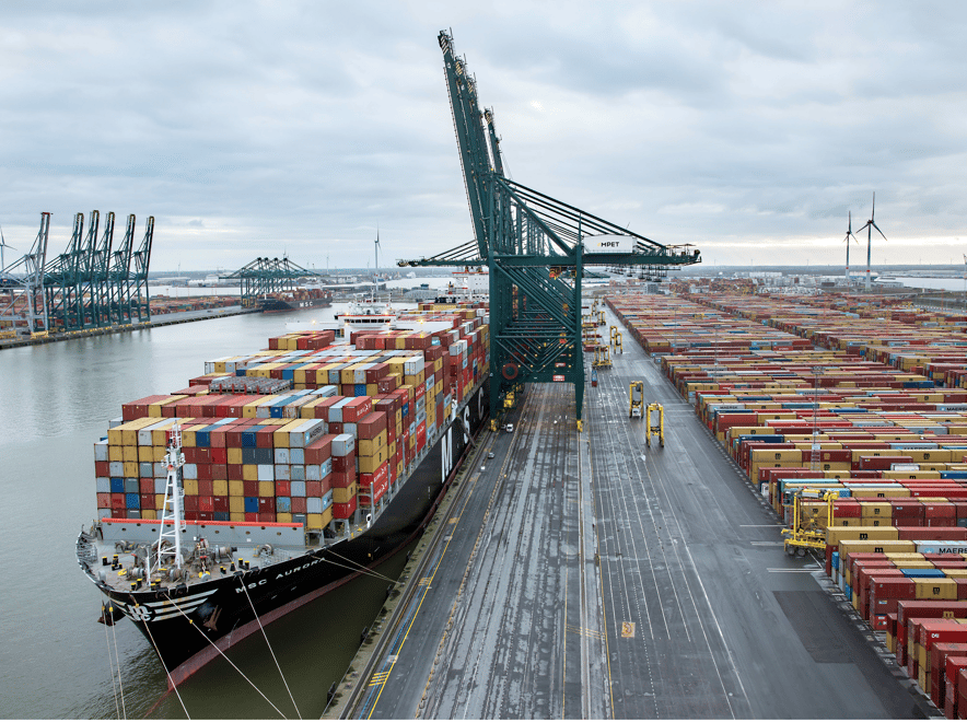 20240126_Reception of the largest container ships possible thanks to official 16 meters draft in the Deurganck dock_EN