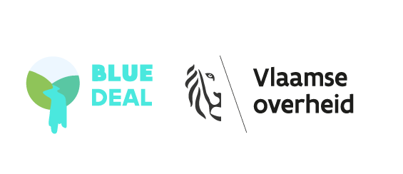 Blue deal label