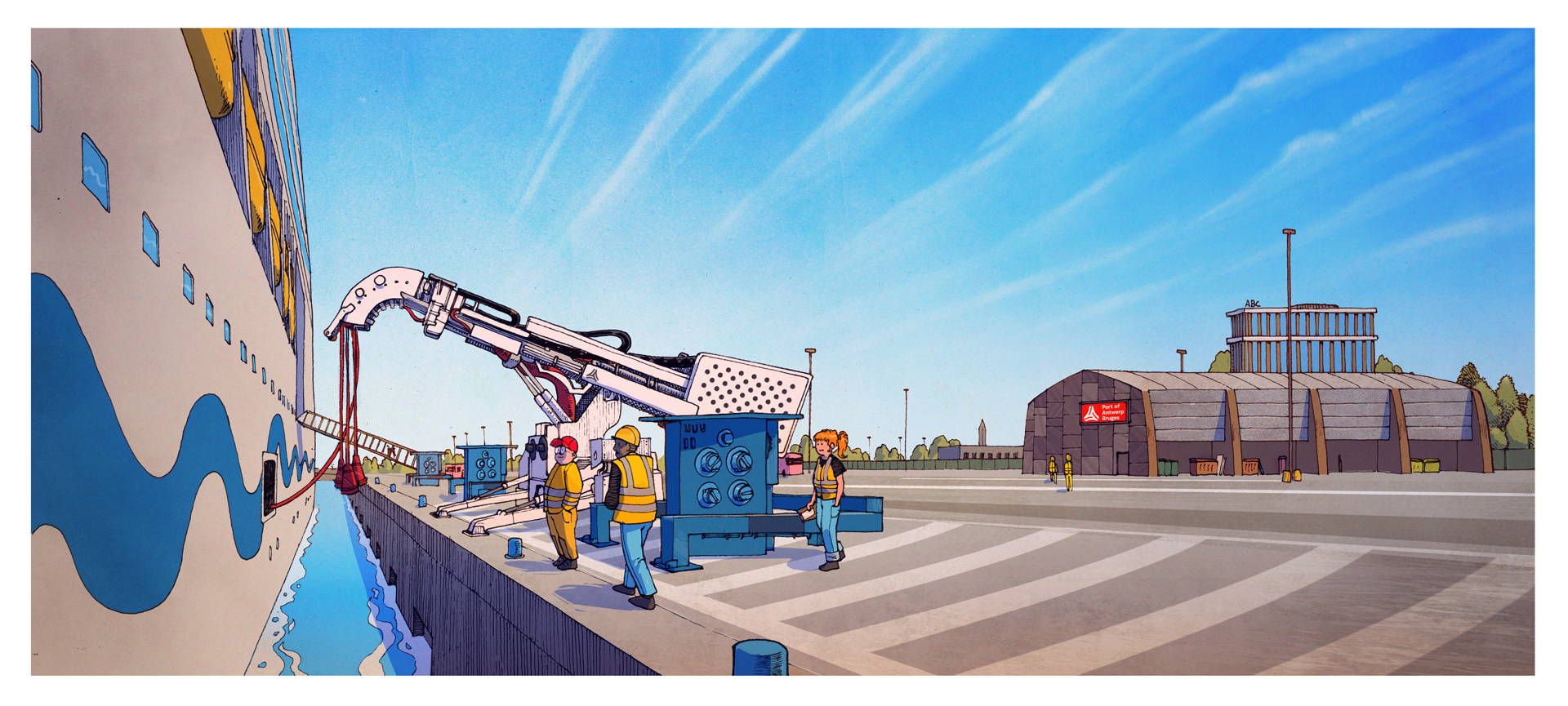 Illustratie_Walstroom cruises Zeebrugge_2023 3