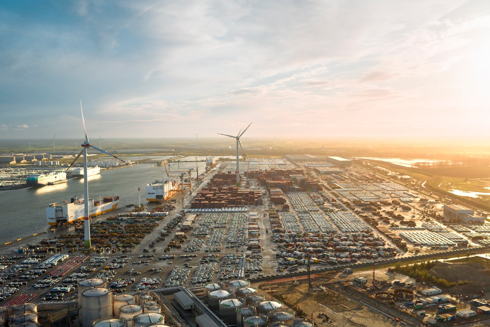 AET Terminal - luchtfoto