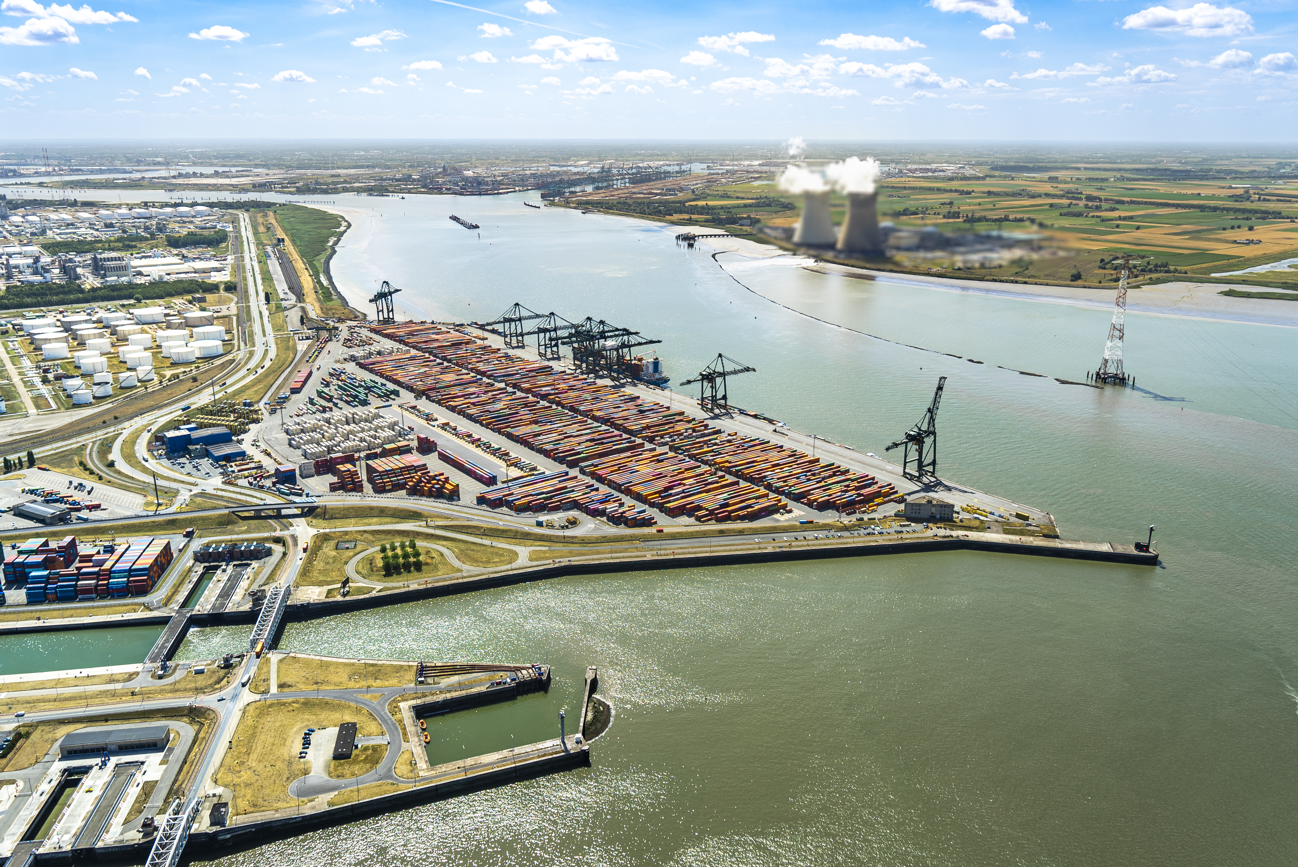 Arbeidsongeval op werf Europa Terminal